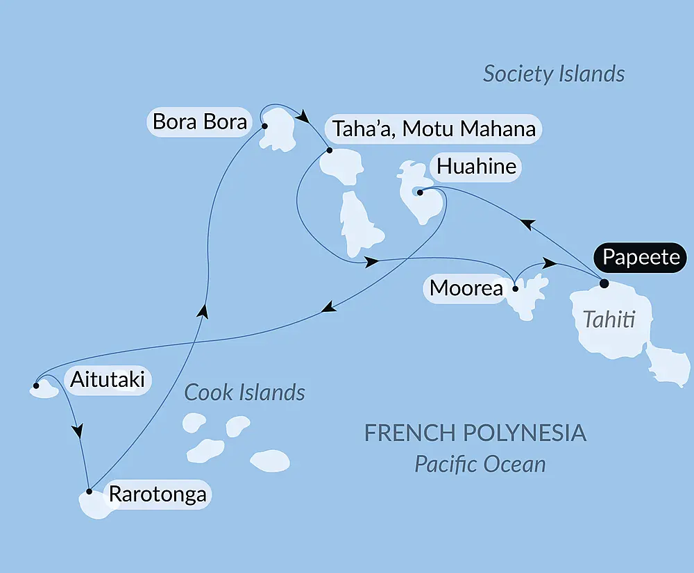 Cook Islands & Society Islands  null
