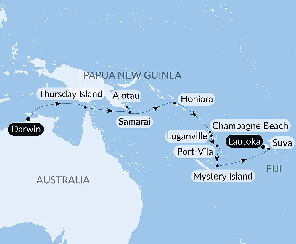 Crossing Melanesia: Australia to Fiji
